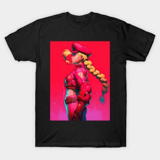 STREET FIGHTER | 🔴 M.BISONS CAMMY 🔴 THE DICTATORS KILLER BEE 🔴 FEMALE BISON T-Shirt